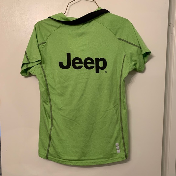 Women’s Jeep Polo - Lime Green - Picture 3 of 3